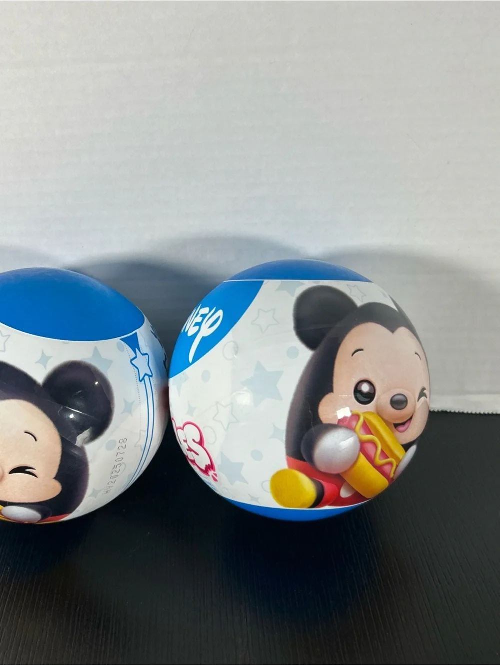 Snackles Disney Surprise Ball with collectible plush set of two brand new